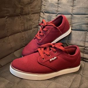 Red Fila Sneakers